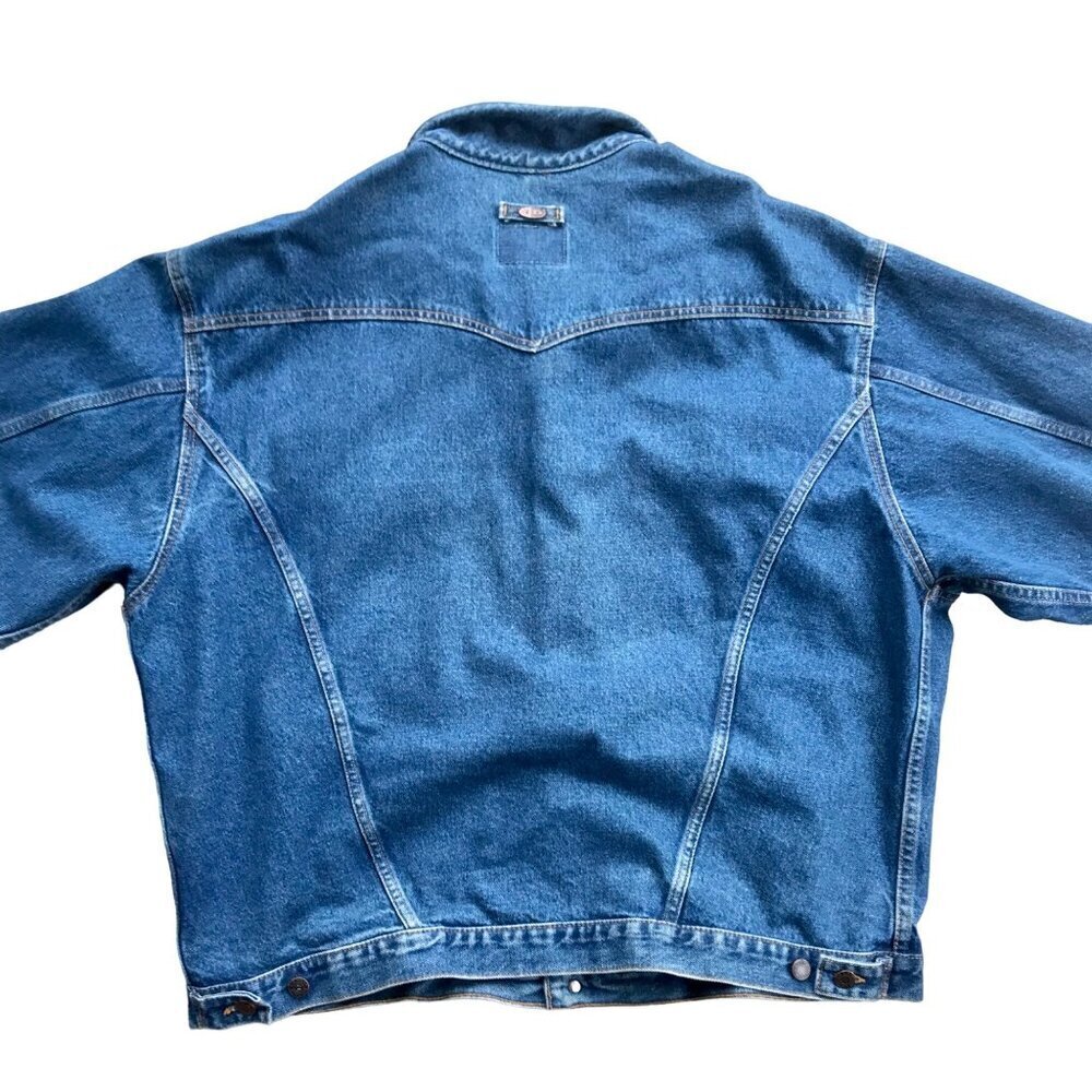 Vintage 2001 MSRA Back to the Fifties Jean Jacket Men's Size XXXL 50's - Picture 9 of 11